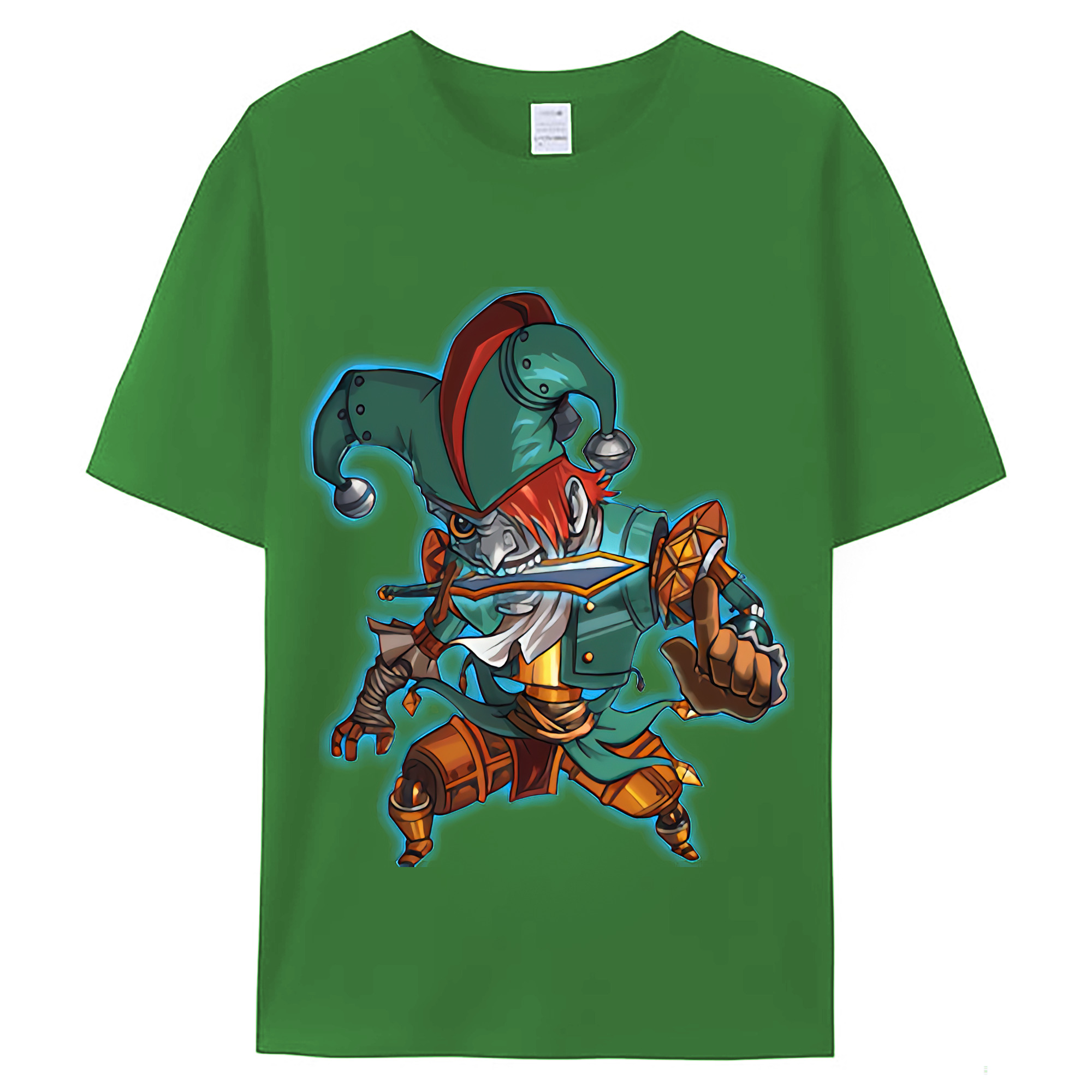 （画像用） リーグ・オブ・レジェンド League of Legends LOL レディースカジュアルプリントTシャツ（綿100％）